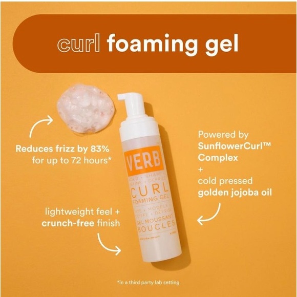Verb Curl Foaming Gel (6.7 oz) - Picture 2 of 4